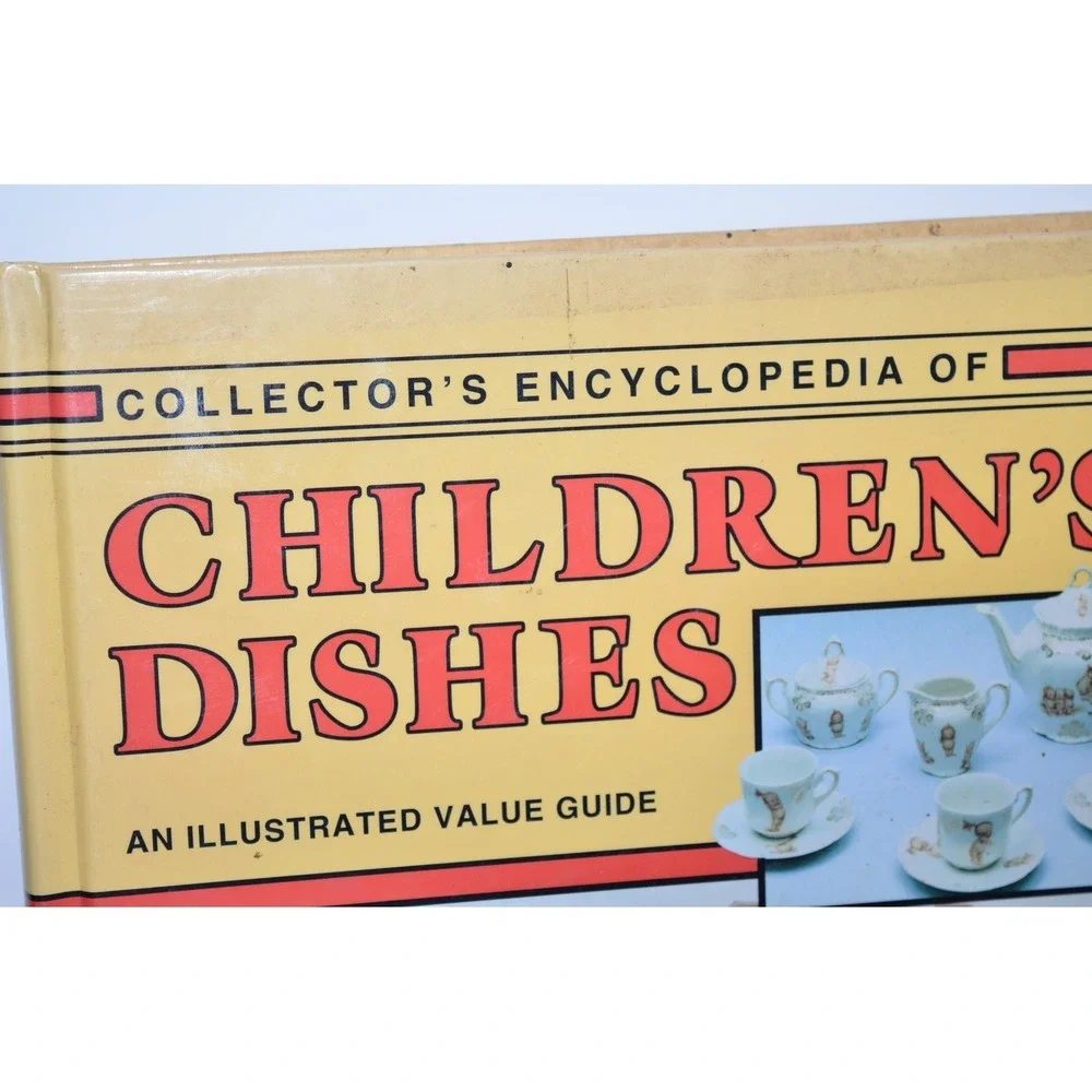 Collector's Encyclopedia Children's Dishes‎ Book 1993 Guide Hobby Glass HB